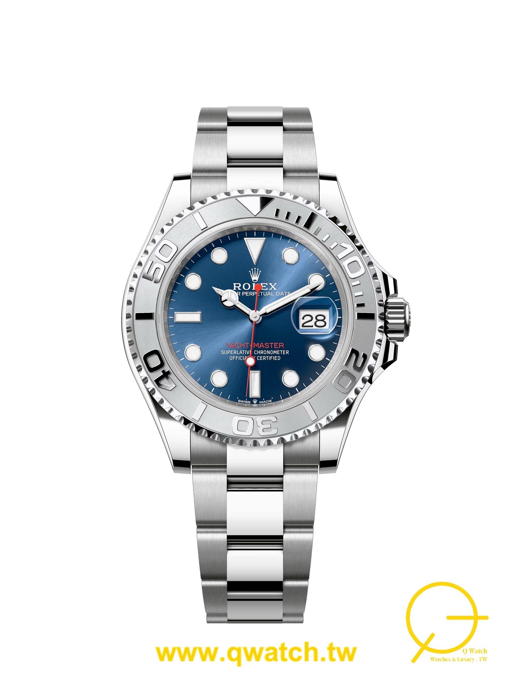 動物卷軸 ROLEX Yacht Master126622 藍面紅針小遊艇| 【Q Watch名錶交流