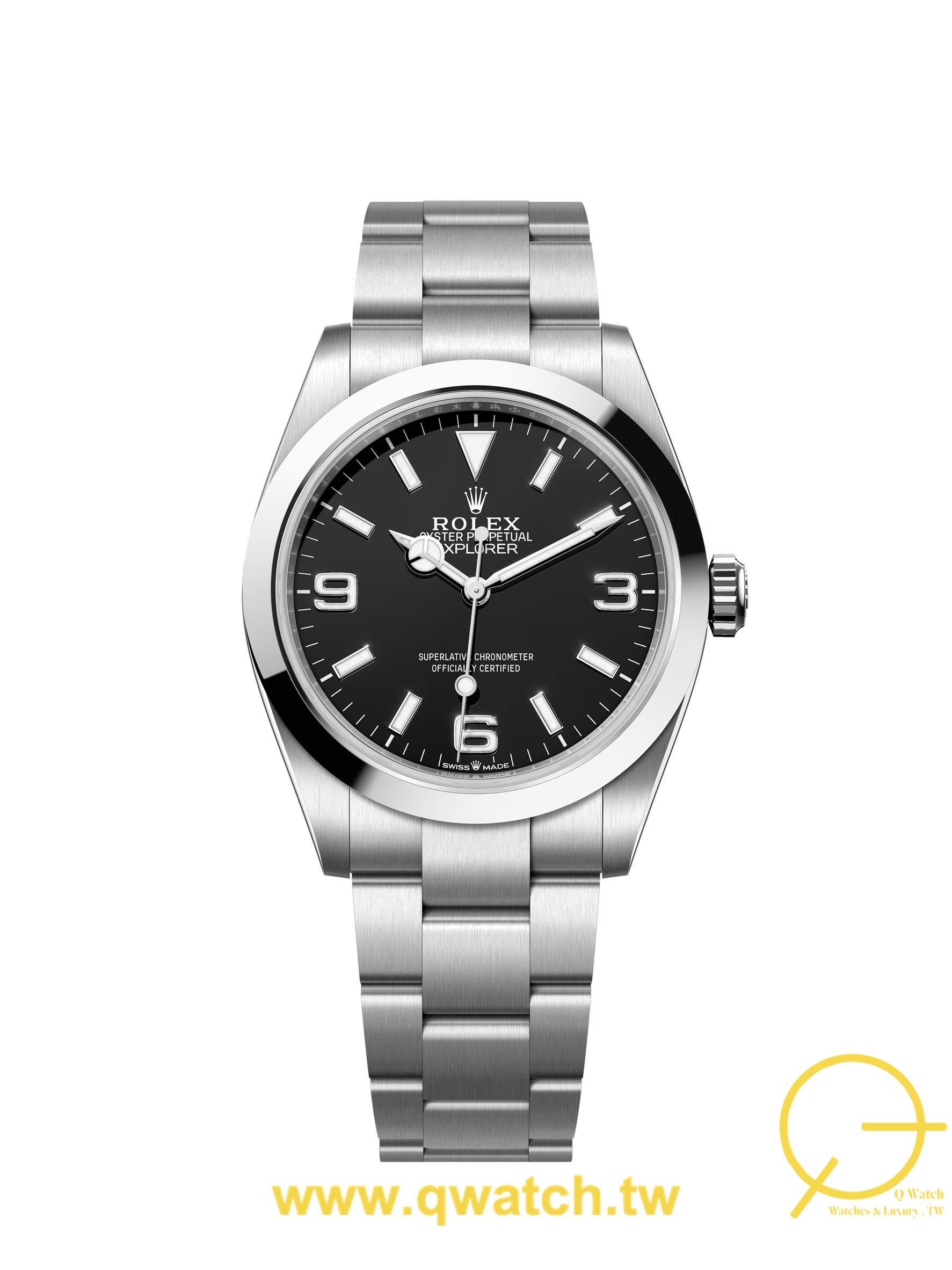 ROLEX EXPLORER 探險家♛ 224270黑面🔺2025年保卡｜全新品| 【Q Watch