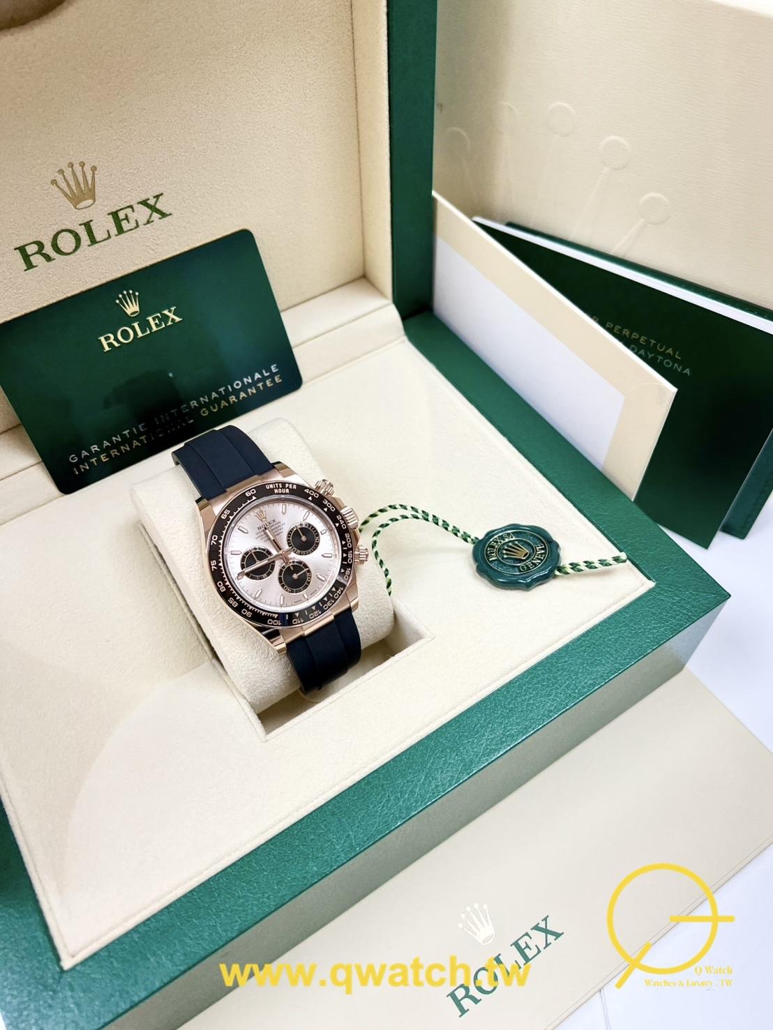 ROLEX DAYTONA新款金色內圈116515 粉面Pink玫| 【Q Watch名錶交流