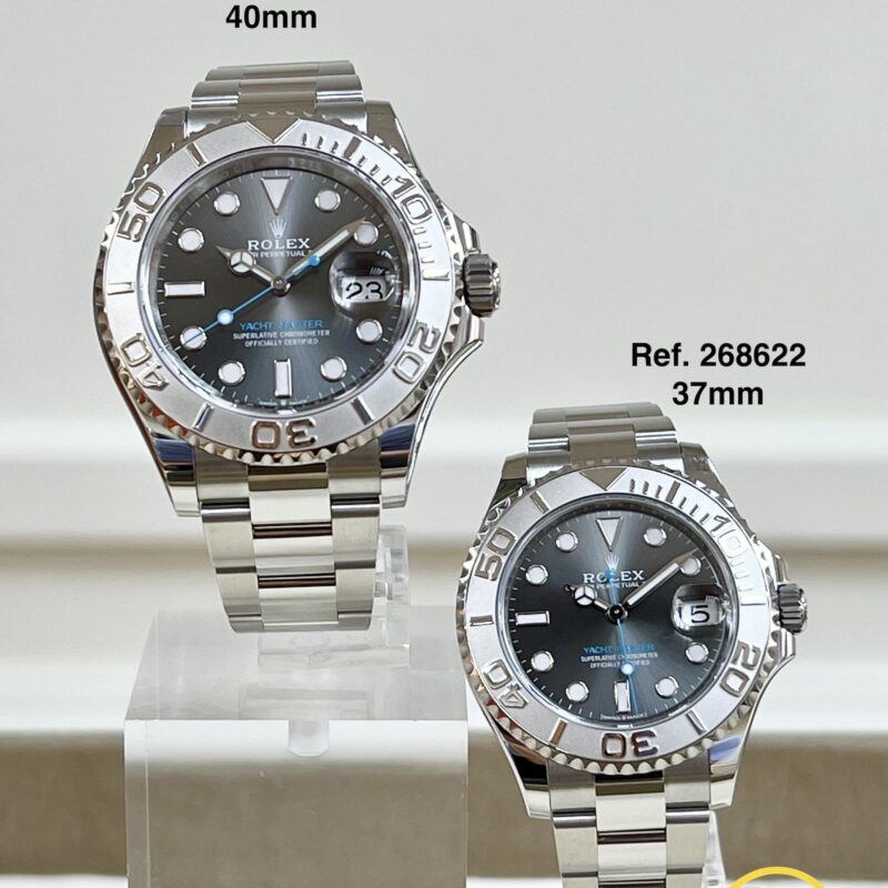 ROLEX Yacht Master 126622灰面藍針小遊艇| 【Q Watch名錶交流