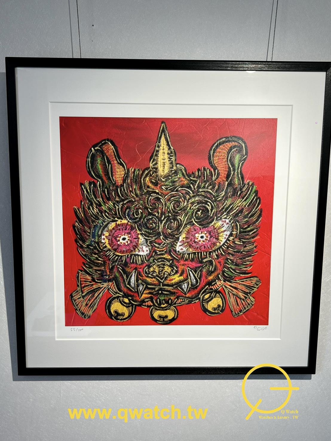 小松美羽《阿-空に向かって, 吽-大地に向かって》【價格請來電洽