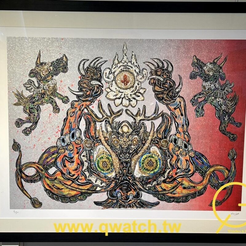 小松美羽《阿-空に向かって, 吽-大地に向かって》【價格請來電洽