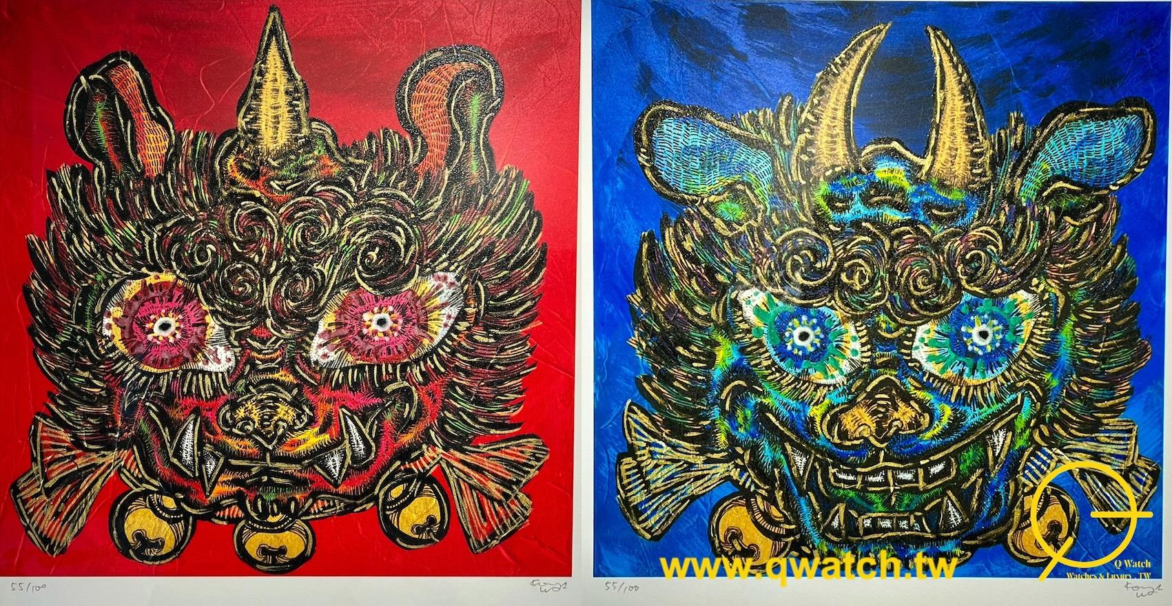 小松美羽　シルクスクリーン　吽-大地に向かって 小松美羽 シルクスクリーン 版画 吽-大地に向かって - メルカリ